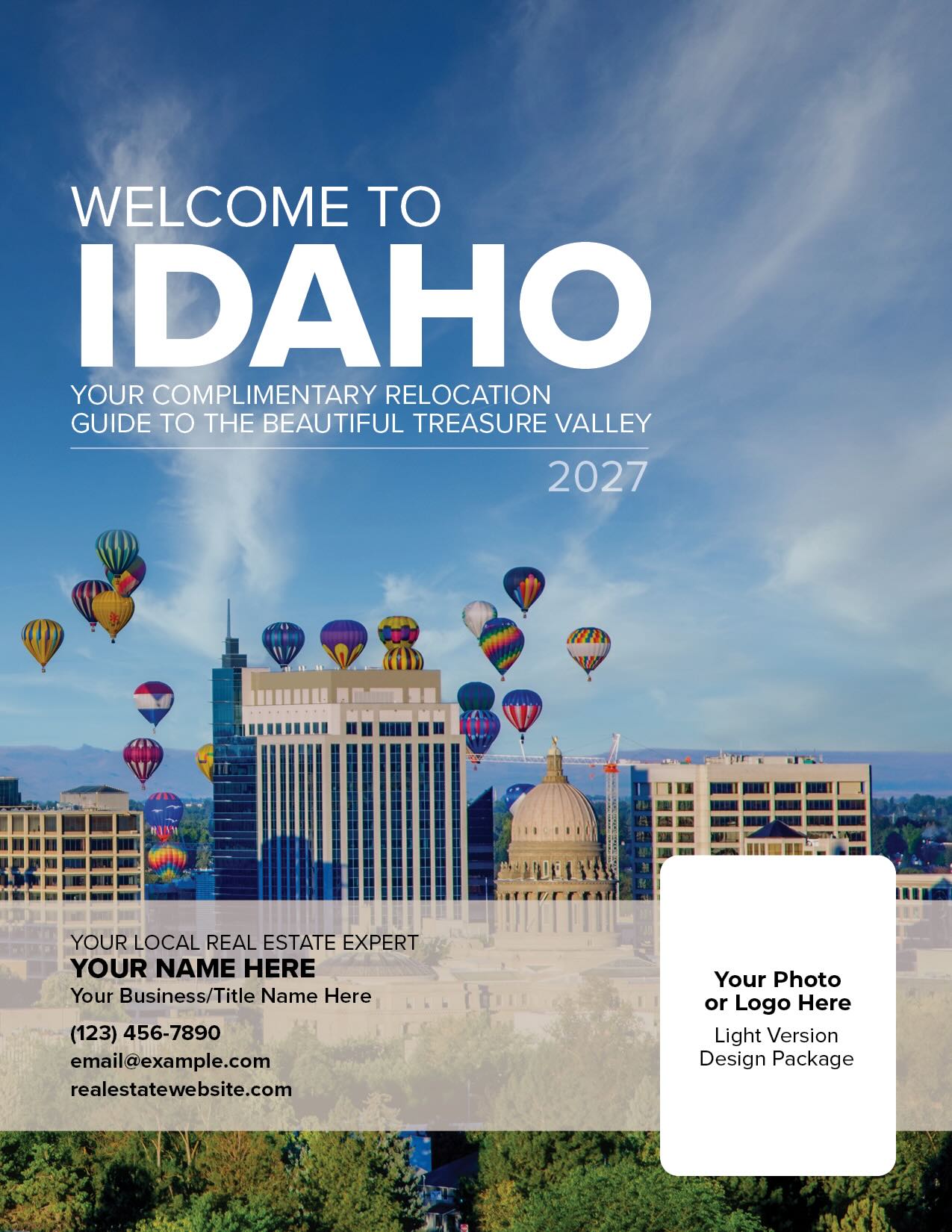 picture of the Idaho Relocation Guide featuring Boise and the Treasure Valley