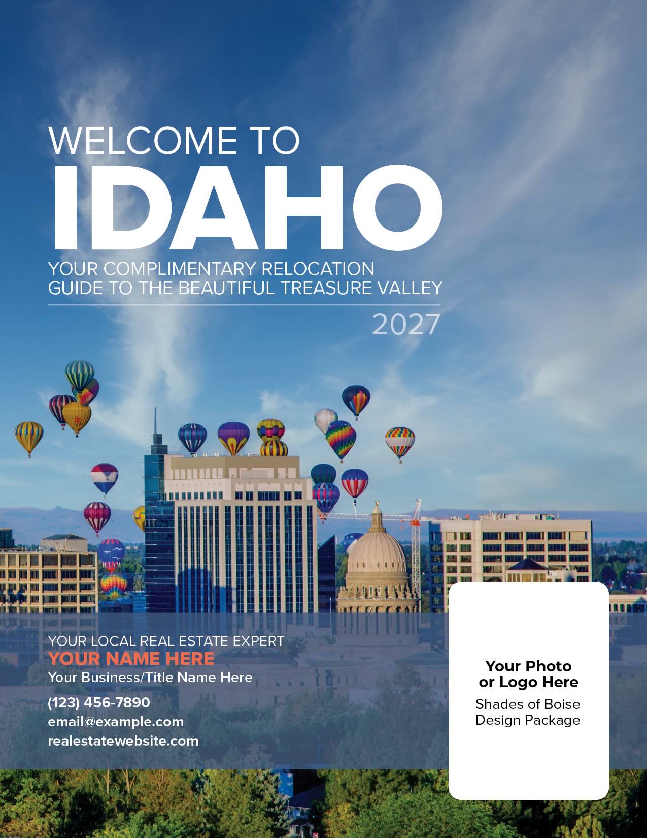 picture of the Idaho Relocation Guide featuring Boise and the Treasure Valley